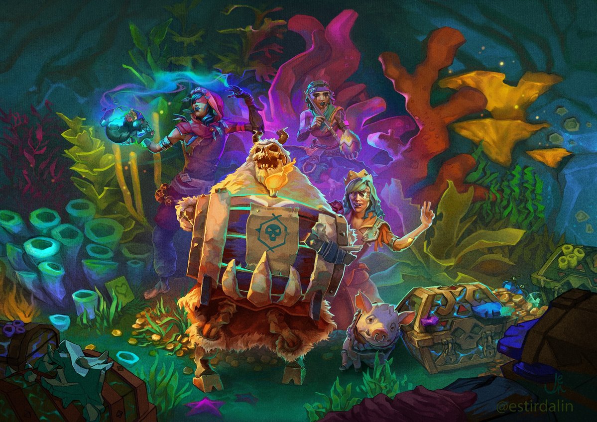 SeaOfThieves's tweet image. From fan models featured at @SoTFest to outstanding artwork, a fresh quartet of community creations can only mean one thing: it's Community Hub refresh time! Enjoy the highlights here: seaofthieves.com/community-hub
Tag your own antics with #BeMorePirate for a chance to be featured!