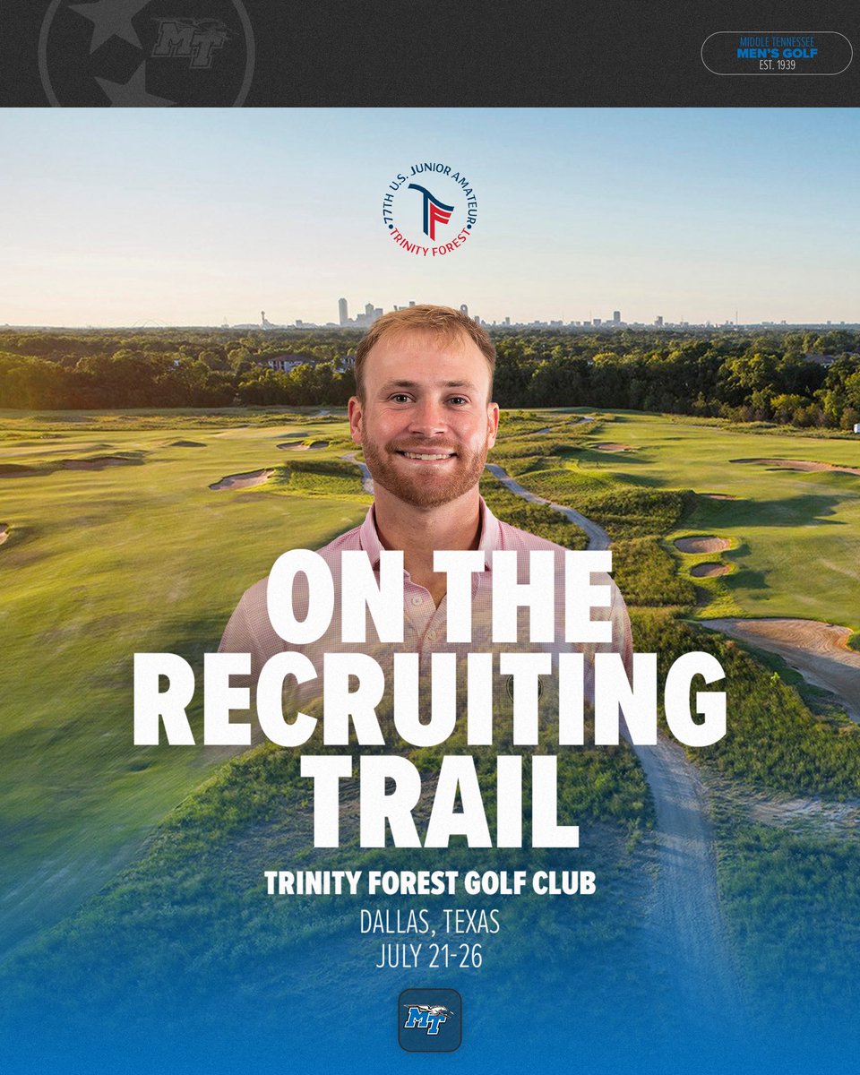 MT_MGolf's tweet image. On the lookout for future Blue Raiders deep in the heart of Texas!
#TrueBlue