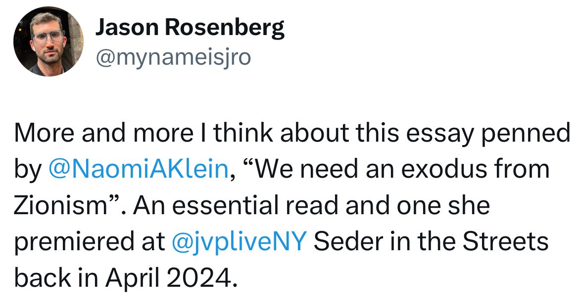 neuroticjewgay's tweet image. Congratulations, you missed the entire point of the exodus.