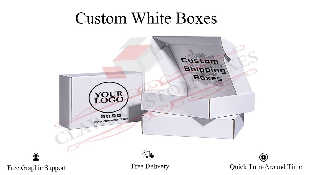 Ccustomboxes's tweet image. Simplicity meets elegance! ✨ Our Custom White Boxes are clean, classy, and fully customizable—perfect for making your brand shine. 💼🎁

Visit Our Website: clawscustomboxes.com

Mail us:
 sales@clawscustomboxes.com

Call to Order: 
(505) 407-0095 
            
  #WhiteBoxes