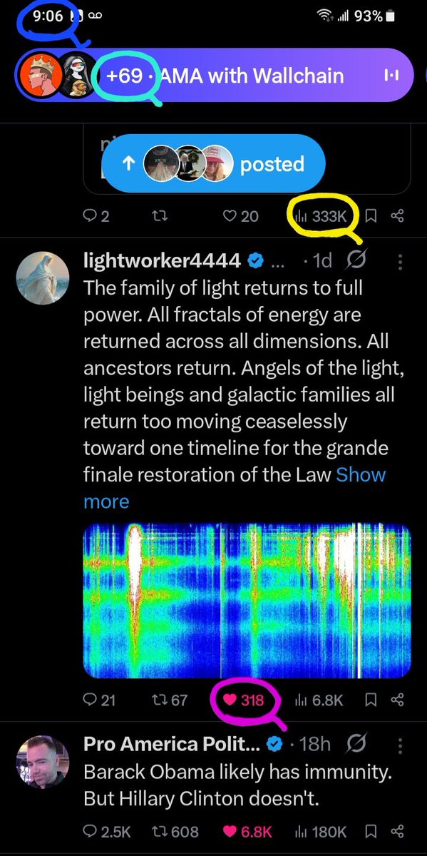 DeanDavis33's tweet image. #WhatAreTheOdds 
🐇6️⃣9️⃣ #SixtyNine 🦋
9️⃣0️⃣6️⃣ #NineZeroSix 
3️⃣1️⃣8️⃣ #ThreeOneEight 
3️⃣3️⃣3️⃣ #ThreeThreeThree