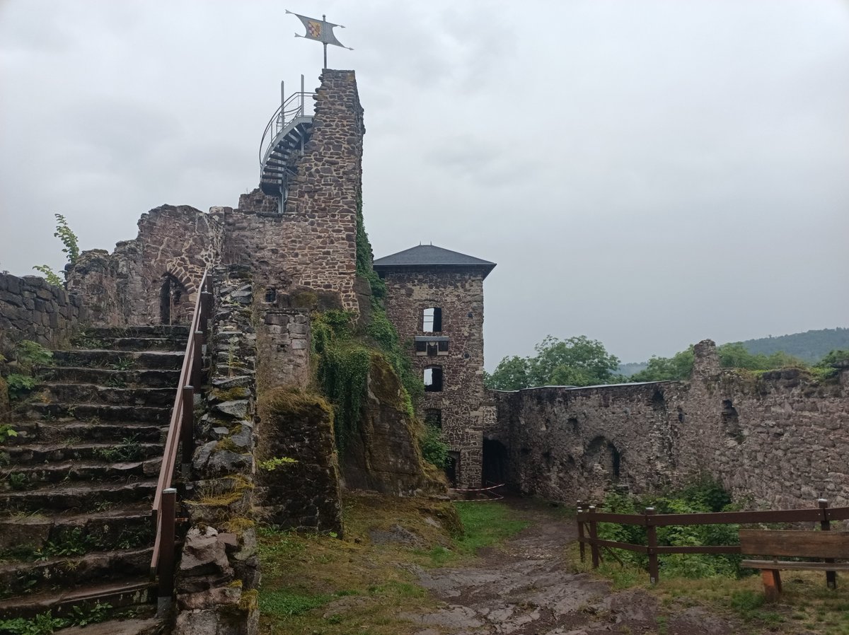 kineyDE's tweet image. Trotz kondensierender Dürre eine kleine Runde im Harz gedreht.
Die Burgruinen Hohnstein und Ebersburg sowie den matschigen Wald dazwischen angeschaut....