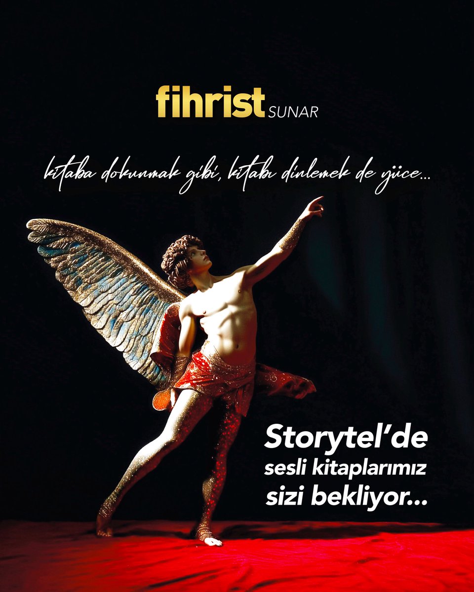 Kitaba dokunmak gibi, kitabı dinlemek de yüce…
Storytel’de sesli kitaplarımız sizleri bekliyor!