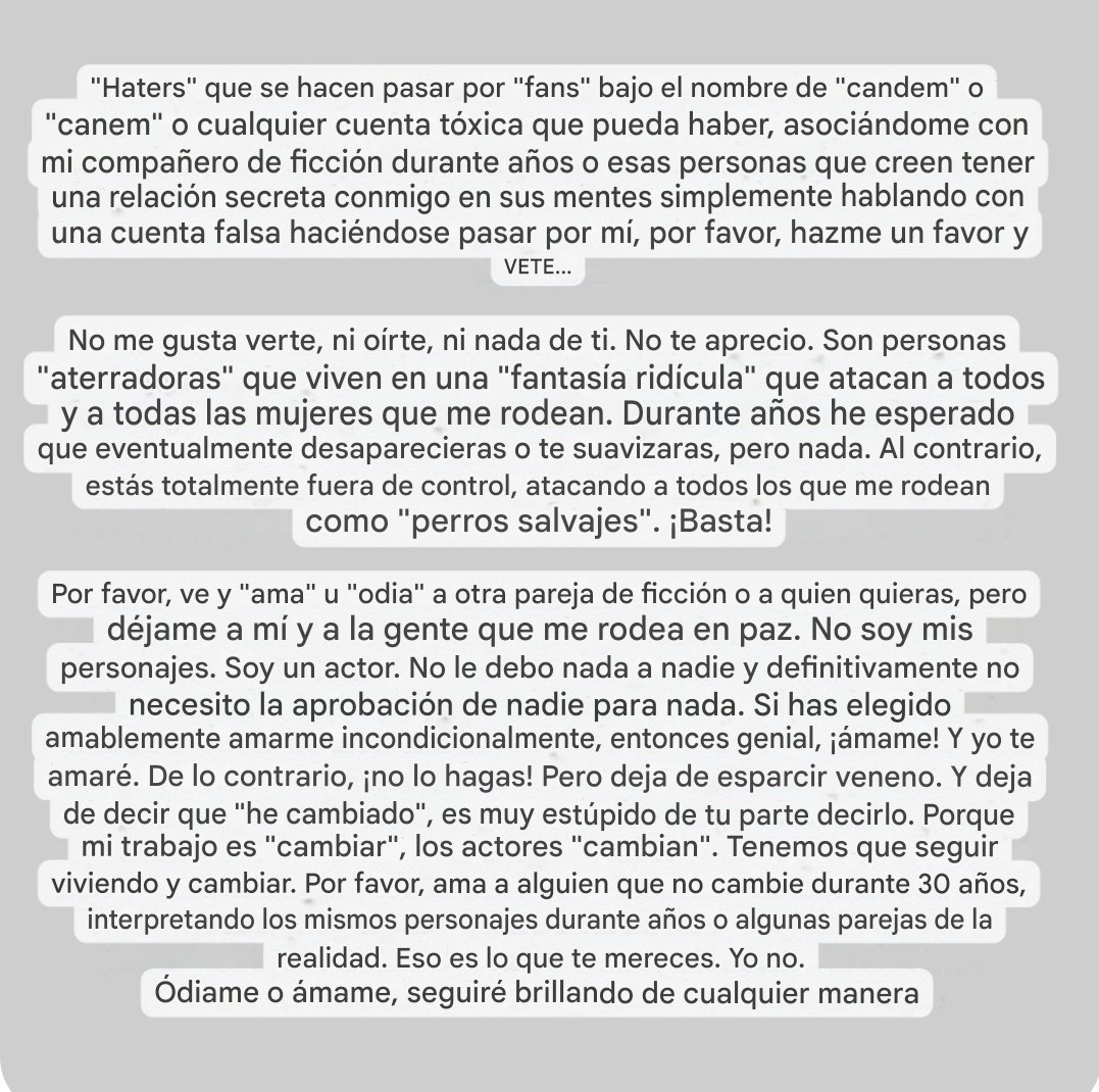 monica_am2's tweet photo. "Si has elegido amablemente amarme incondicionalmente, entonces genial, ¡ámame! Y yo te amaré. De lo contrario, ¡no lo hagas! Pero deja de esparcir veneno. Y deja de decir que "he cambiado".
No sabe ya, cómo decíroslo!...
Yo estoy en el lado bueno de tu historia...🙏🏻❤️
#CanYaman https://t.co/4sBJ2GtoFc