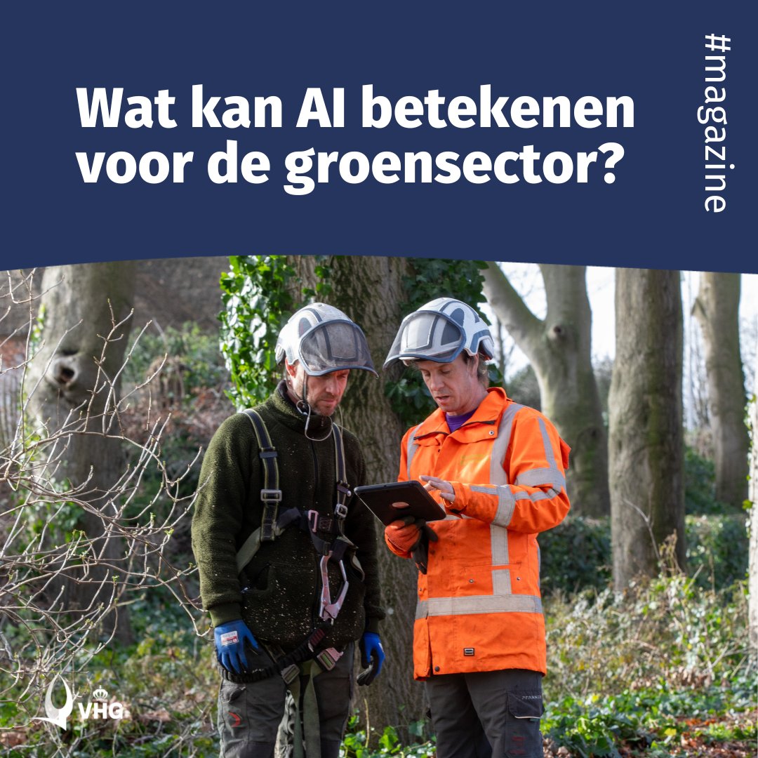 Wat kan AI betekenen voor de groensector? Van slimme plantdiagnoses tot autonome machines en betere planning. AI helpt groenprofessionals om sneller en slimmer te werken. Ontdek de kansen en aandachtspunten in ons magazine:
 view.publitas.com/vhg/vhg-magazi… #AI #groensector #innovatie