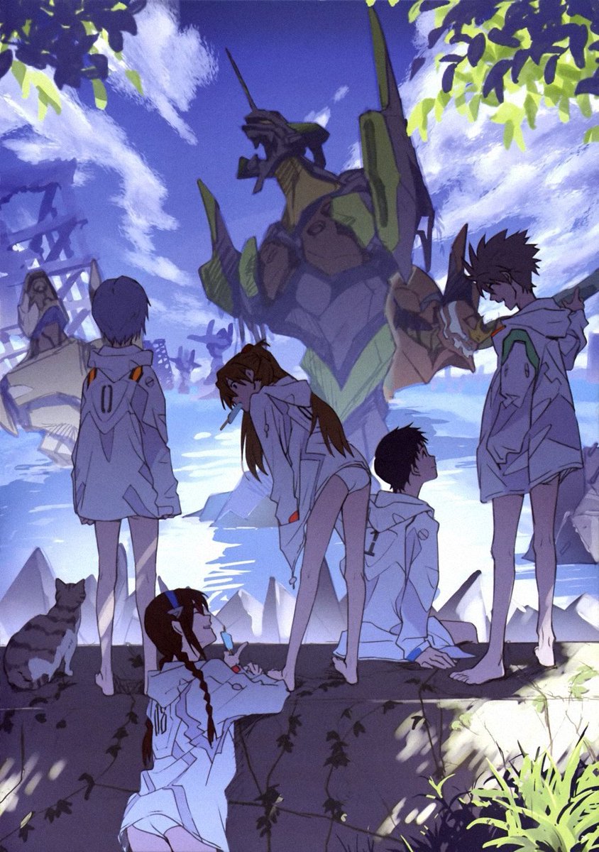 EvangelionShots's tweet image. Official Illustration Art by Nishigori Atsushi