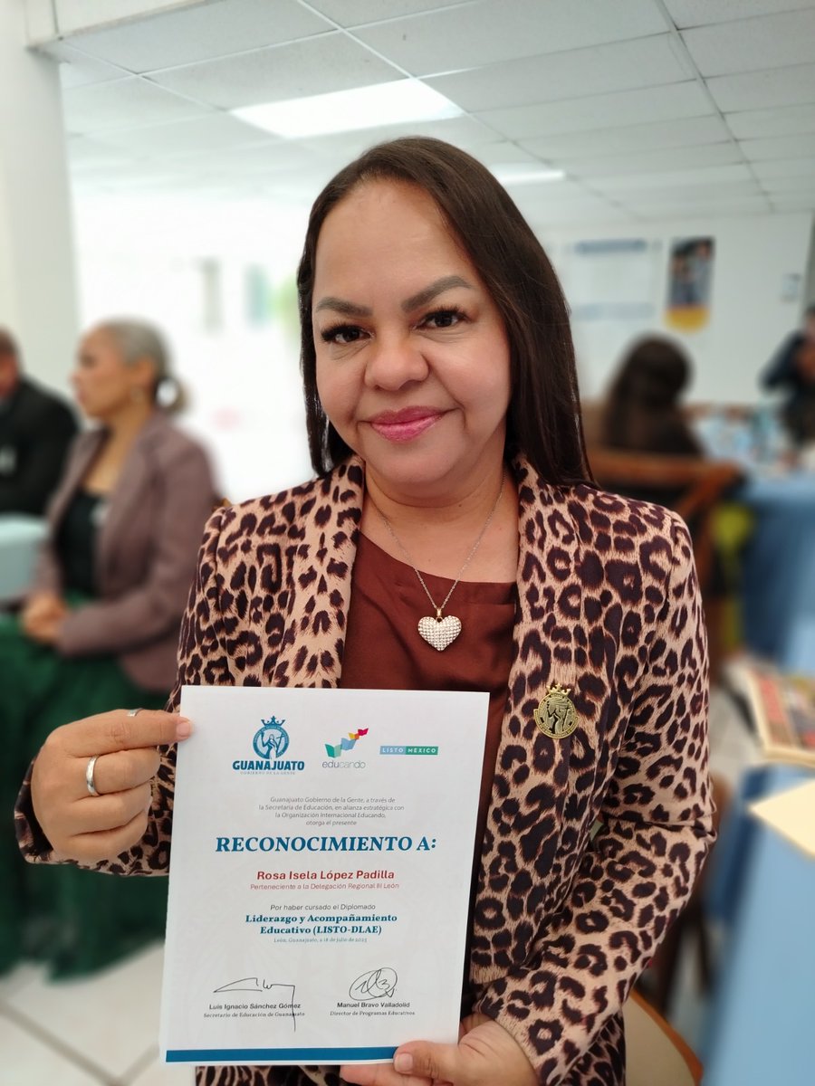 Felicitamos a los más de 150 docentes y directivos que concluyeron con éxito el Diplomado en Liderazgo y Acompañamiento Educativo, que fue impartido por los programas #ListoyEducando.👌📗