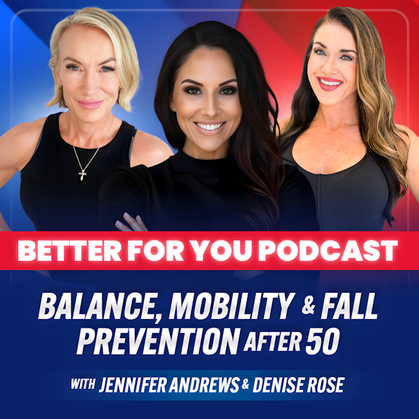 AMACforAmerica's tweet image. Host Melanie Griffin welcomes back Jennifer Andrews & Denise Rose of Beyond Fit Coach ( BeyondFitCoach.com ) to dive into balance, mobility & fall prevention for adults 50 & up! Visit amac.us/active & Fit Foundations in the AMAC Active Pro Shop-Code AMAC for $20 off