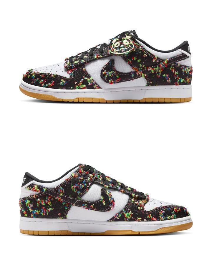 LaceLounge's tweet image. Nike&apos;s bringing back the blind box heat 👀🐼

The “Panda-monium” Dunk Low collection drops this August, you won’t know which pair you got ‘til you open the box 🔥
Are you feeling lucky? 🧧 
#NikeDunk #PandaMonium #SNKRS