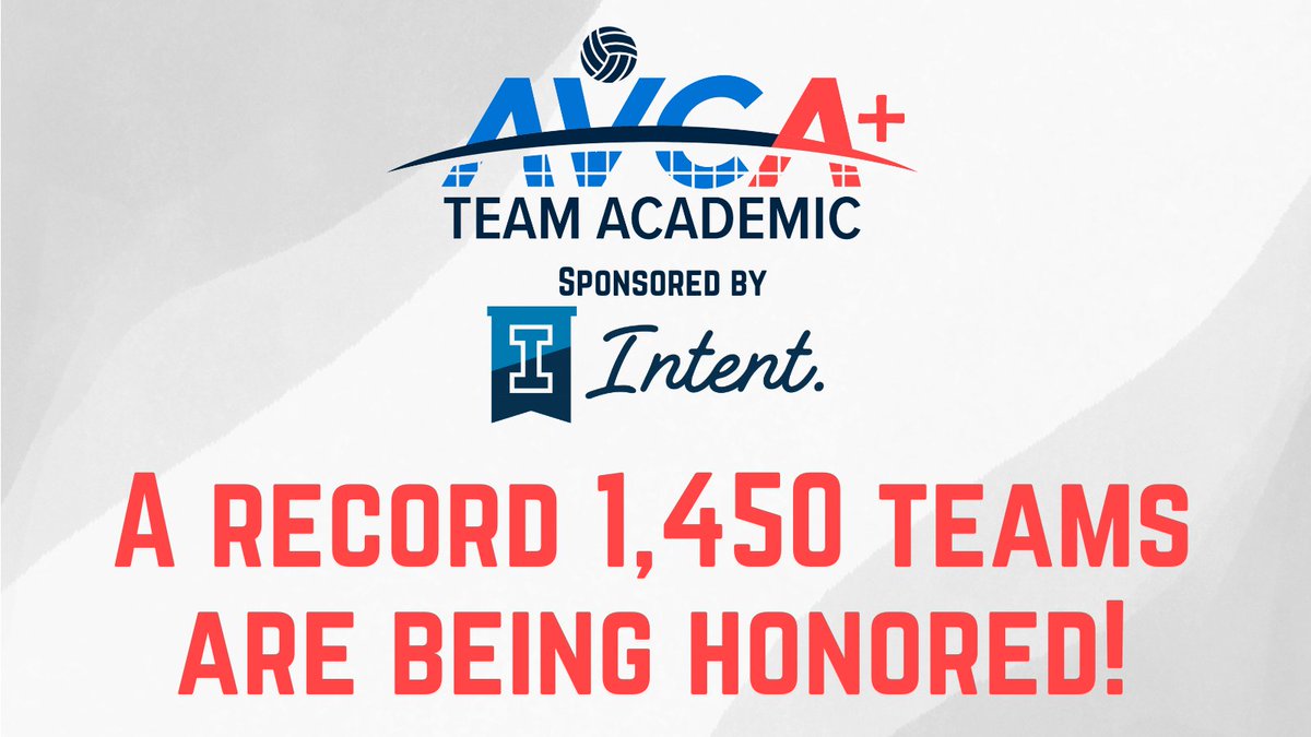 AVCAVolleyball's tweet image. A record 1,450 collegiate and high school volleyball teams earned the AVCA Team Academic Award for the 2024-25 season by maintaining a year-long GPA of at least 3.3 on a 4.0 scale (or 4.1 on a 5.0 scale).
avca.org/award/2025-avc…
#WeAreAVCA