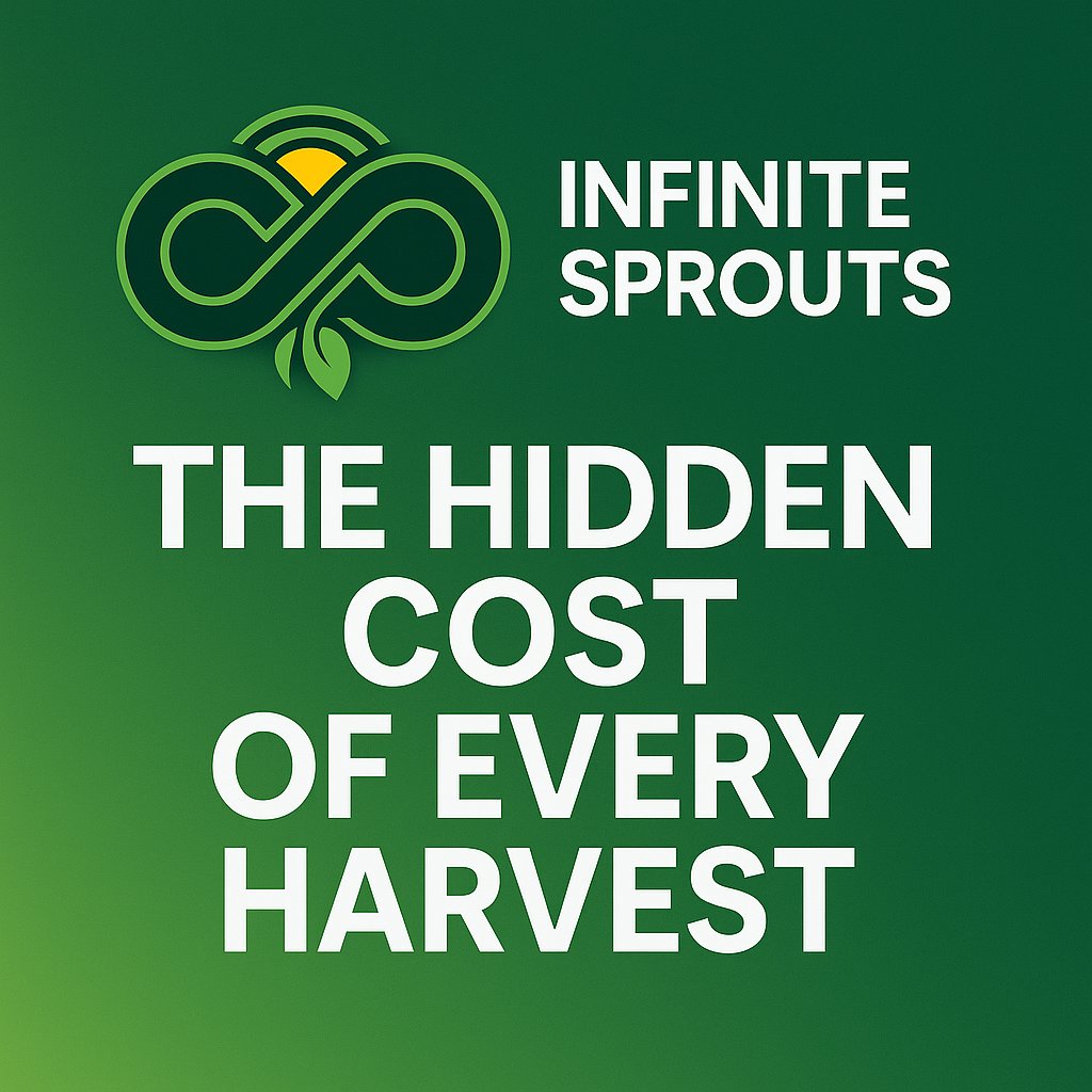 Infinitsprouts's tweet image. Every meal tells a story.
But most of the food on your plate today comes from systems that are slowly destroying the land that grows it.
• Synthetic fertilizers boost yields but kill the microbiome of the soil.
• Pesticides keep crops alive while poisoning pollinators.
•…