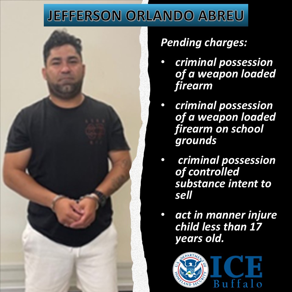 EROBuffalo's tweet image. Well that is quite the rap sheet! Thankfully, our brave ICE officers arrested this criminal and are keeping him out of the community pending his removal proceedings.
➡️ Illegal alien from Venezuela
➡️ Arrested by ICE July 14
➡️ In ICE custody pending removal proceedings