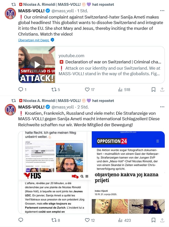 catawompus3's tweet image. Der Hirnschiss, den der Clownrevoluzzer @narimoldi von @mass_voll heute zum Thema #Ameti absondert, ist eine Mischung aus Narzissmus, grandioser Selbstüberschätzung, Hass, Scheinchristentum und geistiger Umnachtung. Man sehe selbst:
x.com/narimoldi