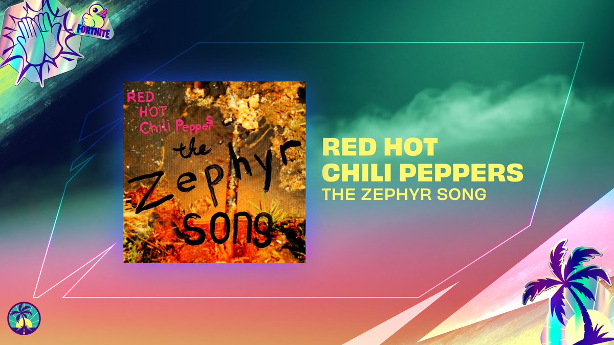HYPEX's tweet image. NEW FREE REWARDS STARTING TOMORROW:
• 3x Sprays
• 1x Emoticon, 1 Banner
• 1x Wrap & 1x Pickaxe
• Chevrolet Corvette ZR1 Bundle
• “The Zephyr Song” Jam Track (Red Hot Chili Peppers)