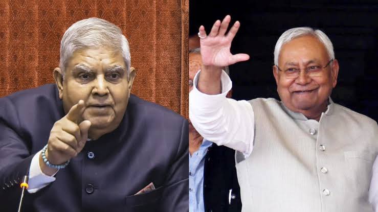 shashank_ssj's tweet image. Jagdeep Dhankar - next President of BJP
Nitish Kumar - next Vice President of India