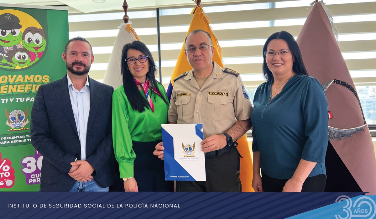 ISSPOL's tweet photo. 🔔 ¡Nuevos beneficios en salud para la familia policial!

El ISSPOL renovó el convenio con Fybeca, Sana Sana y Oki Doki, garantizando mayores descuentos, cobertura nacional y atención preferencial.

💊 #ISSPOLcontigo https://t.co/xHOwRAFfGl