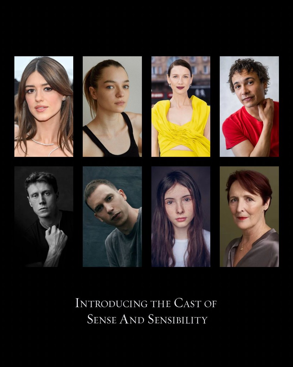sensemovie's tweet image. Filming officially begins on Sense and Sensibility, from director Georgia Oakley.
Daisy Edgar-Jones is Elinor Dashwood
Esmé Creed-Miles is Marianne Dashwood
Caitríona Balfe is Mrs. Dashwood
Frank Dillane is John Willoughby
George MacKay is Edward Ferrars
Herbert Nordrum is…
