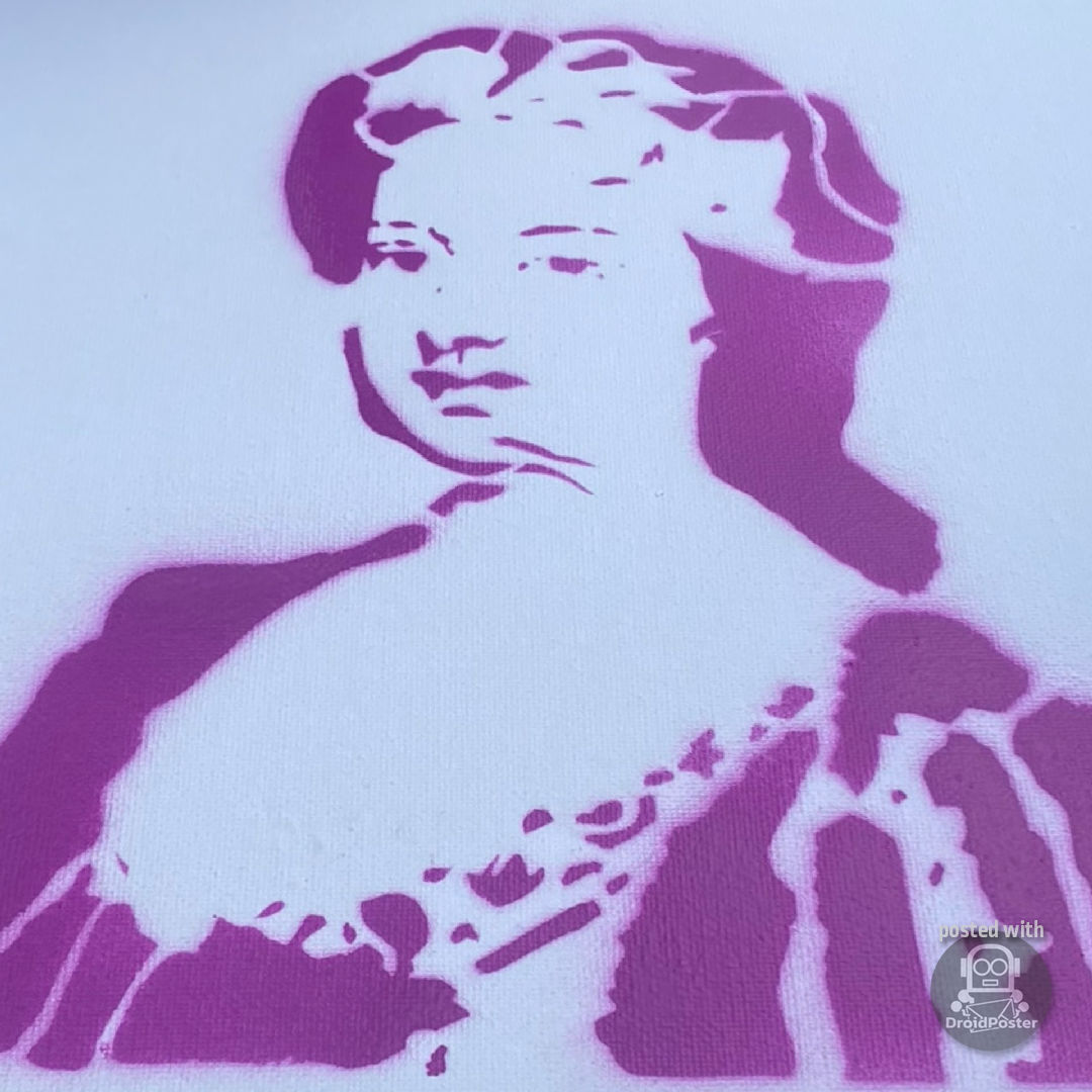 SteitSlings's tweet photo. Preparing for Hopton Hall
Creating and testing some stencils for the open air paint event at Hopton Hall next Friday. Stencil of Queen Caroline. #NewArt #SprayPaint #HoptonHall #GraffitiArt #ConceptualArt #ArtMonth #Derbyshire #QueenCaroline https://t.co/cktkNynFqu