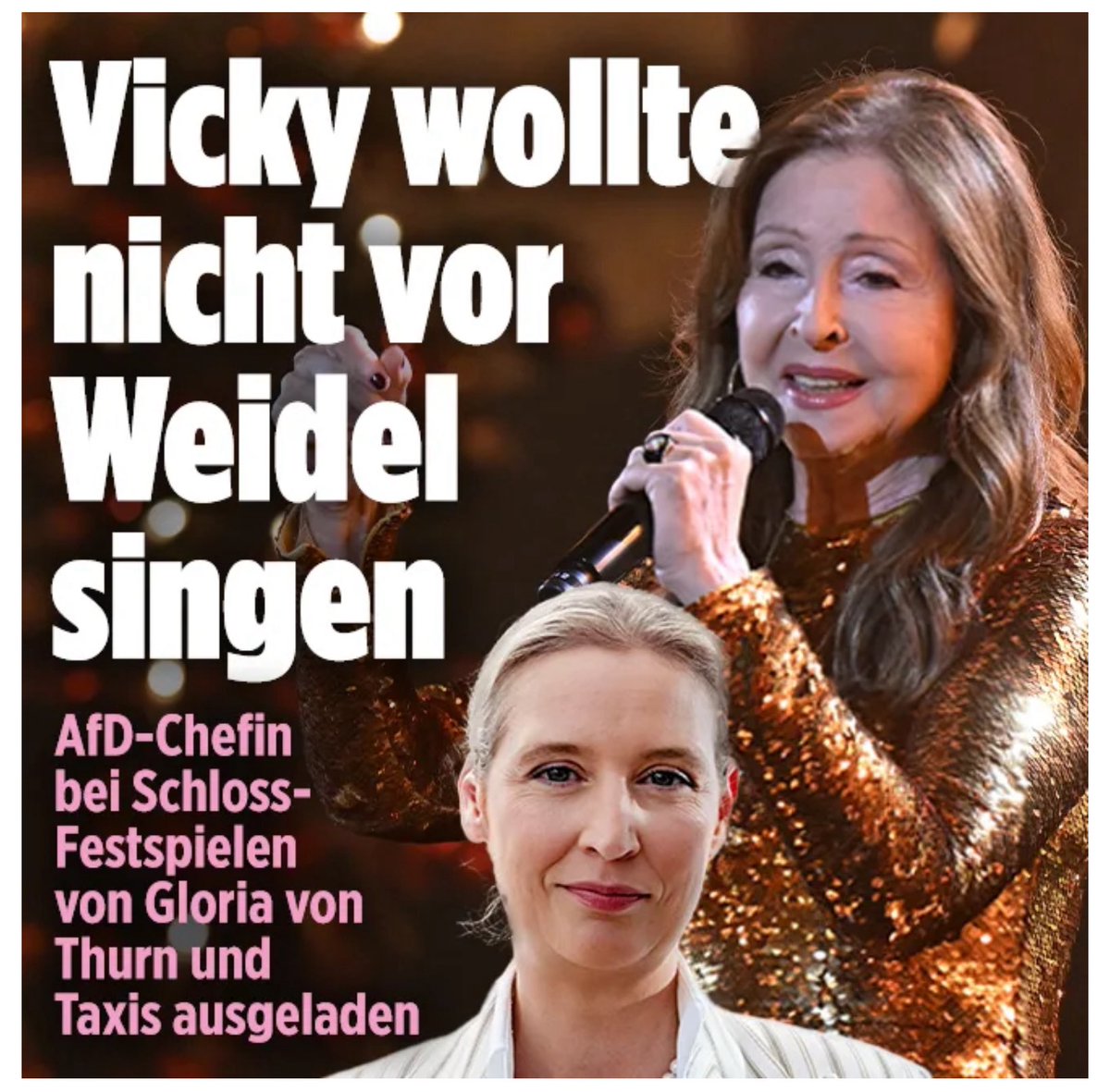 andreaspetzold's tweet image. Wusste nicht, dass Vicky Leandros so cool ist (~@BILD)
