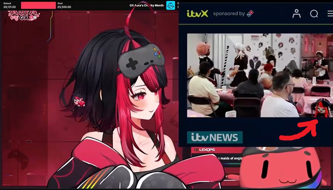 aura_virus_2's tweet image. Aura plushie was on tv 🤣