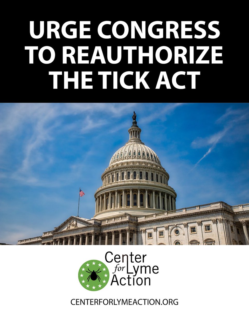 RavelHealth's tweet photo. Your voice matters! In less than a minute, you can send a message to your Members of Congress saying you want the Tick Act renewed--to fund the research Lyme patients need to get better.

https://t.co/6rr7kXxzlN https://t.co/WcbrnE4mve