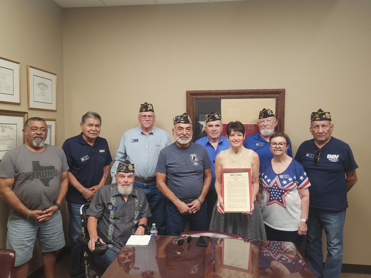 DonnaCampbellTX's tweet image. I had the privilege of presenting a Texas Senate Resolution to the Doug Herrle Chapter 61 of the Disabled American Veterans of Seguin. The resolution honored the life and legacy of Brigadier General James Henry Doty Jr., a decorated veteran and former chapter commander who served…