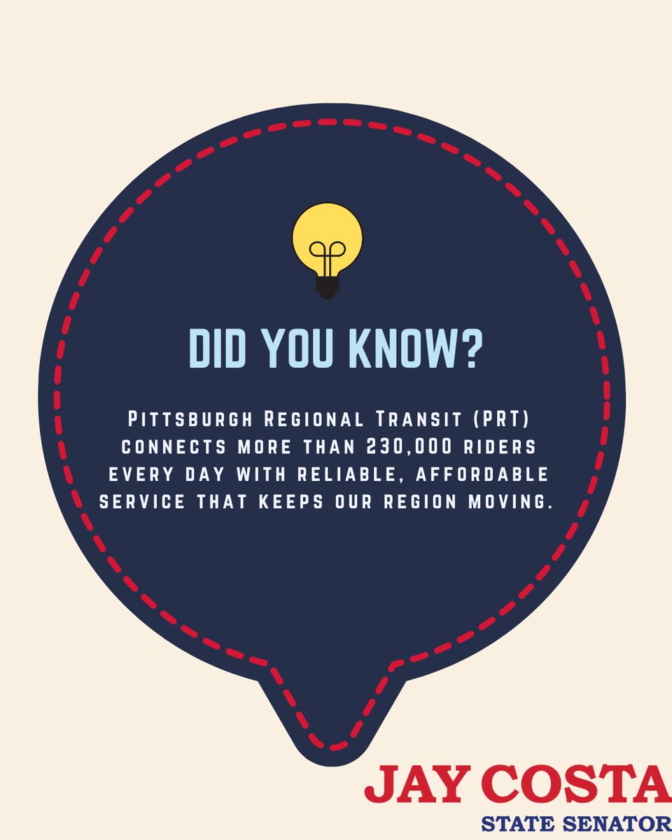 PA transit is on the brink. Without state funding, agencies like PRT could cut 35% of routes, raise fares, and slash late-night service by 2026. Reliable transit is essential for all Pennsylvanians. Fund transit now. #FundTransitPA #SaveOurRides