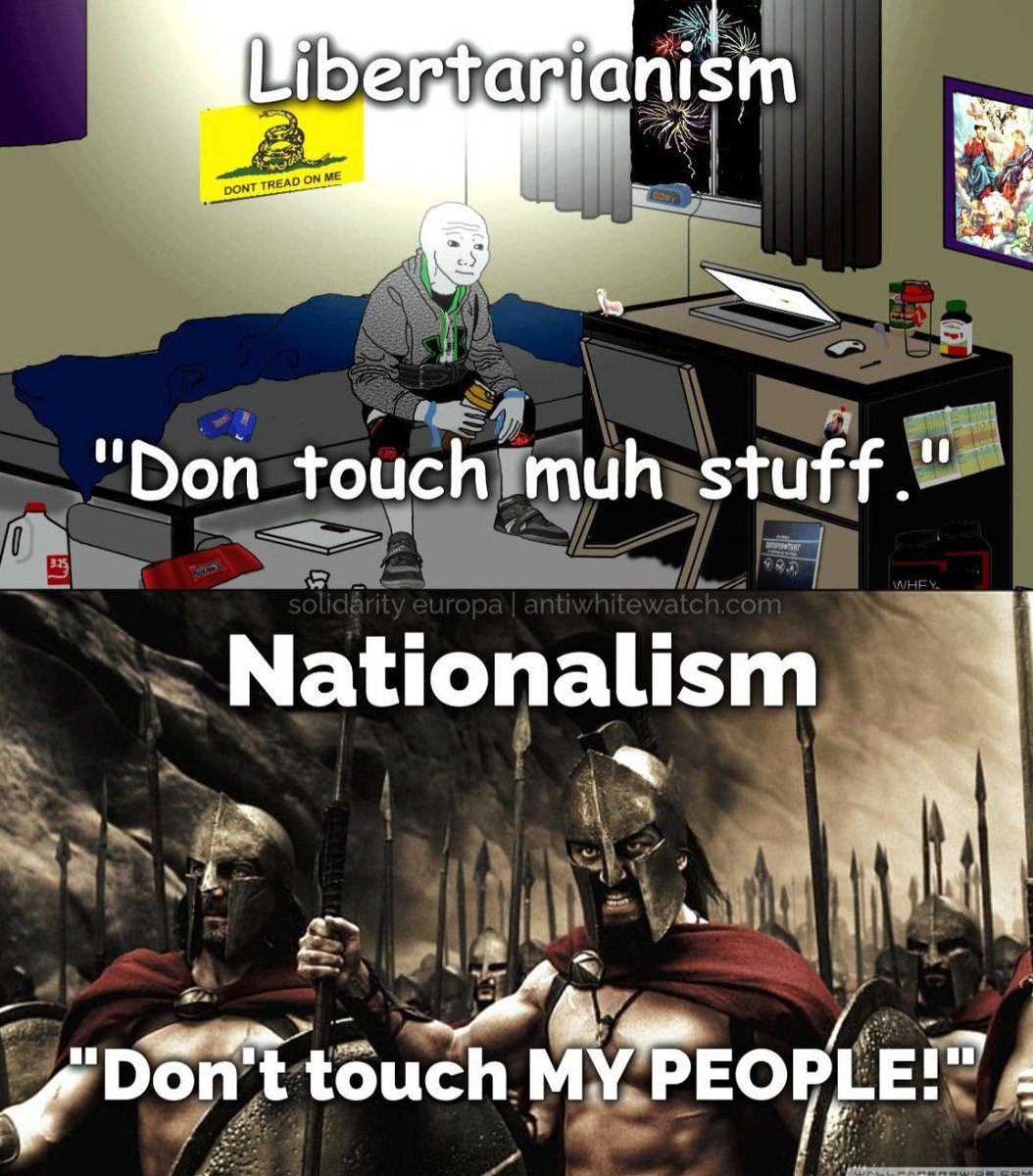 Nationalism is always the way.