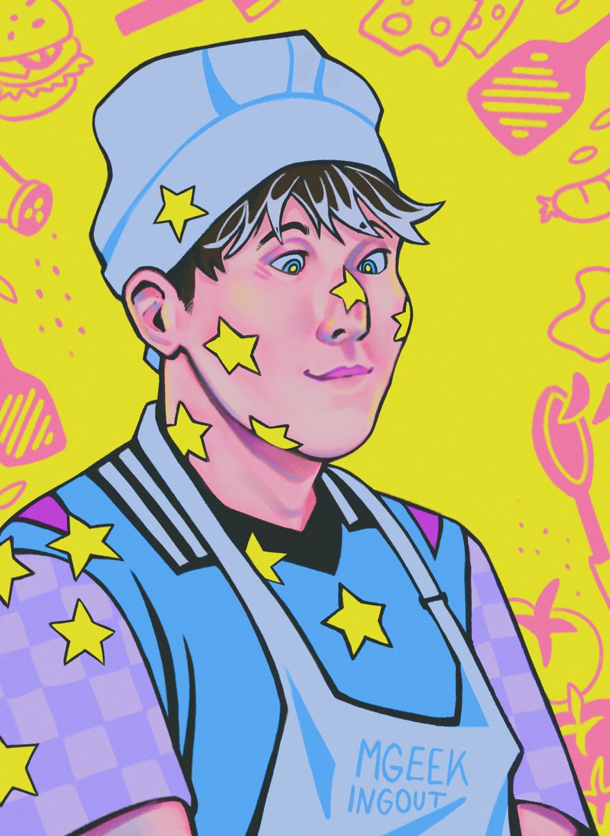 mgeekingout's tweet image. i&apos;d give him 10,000 stars ⭐️ #phanart #danandphilfanart