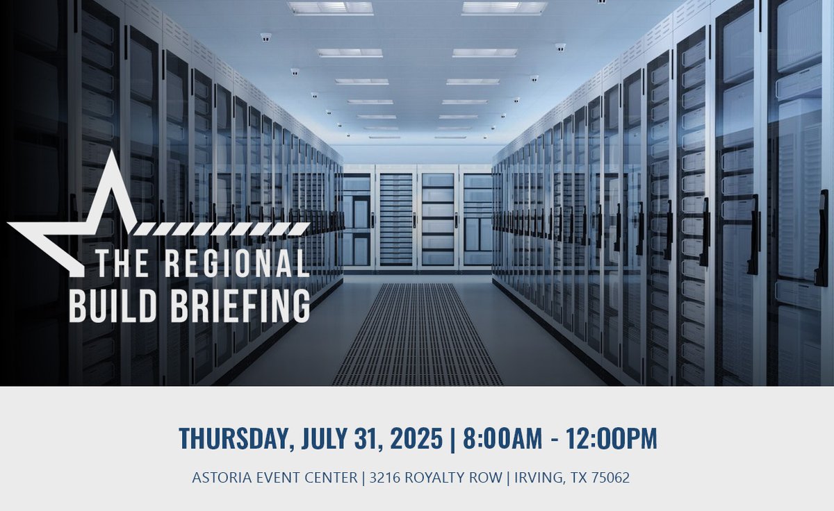 SourceBLDG's tweet image. Join us for breakfast and a dynamic, 4-hour information session crafted to connect local subcontractors, vendors, and emerging workforce partners with high-value opportunities in the region’s thriving hyperscale data center market!
RSVP Here - lnkd.in/ggH-3uik