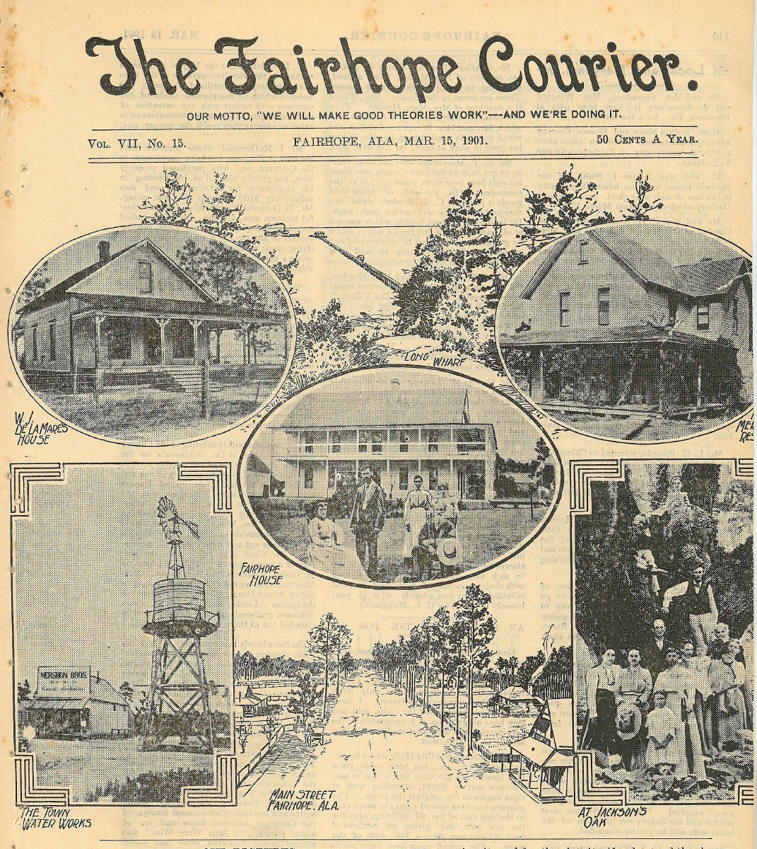 YIMBYLAND's tweet image. TIL that Fairhope, AL was founded in 1894 by a bunch of Georgists with the goal of eliminating private land ownership and instead lease land through a cooperative, with all rent funding public goods
Their motto: "We will make good theories work -- and we're doing it"