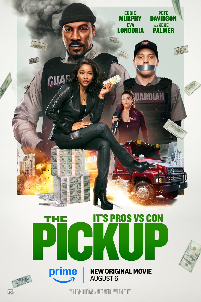 CriticsChoice's tweet image. “The Pickup” brings together two generations of comedy for an explosive partnership that showcases the chemistry between old-school experience and new-wave energy.
Starring Eddie Murphy, Pete Davidson, Keke Palmer, and Eva Longoria. The action-comedy takes a wild turn when two…