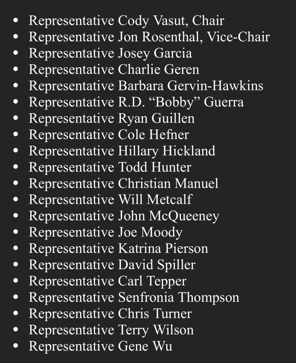 JasonWhitely's tweet image. NOW: Texas House Speaker @Burrows4TX announced the Select Committee on Congressional Redistricting. House gavels in at 12p today. Dems will attend, @GeneforTexas says. #txlege