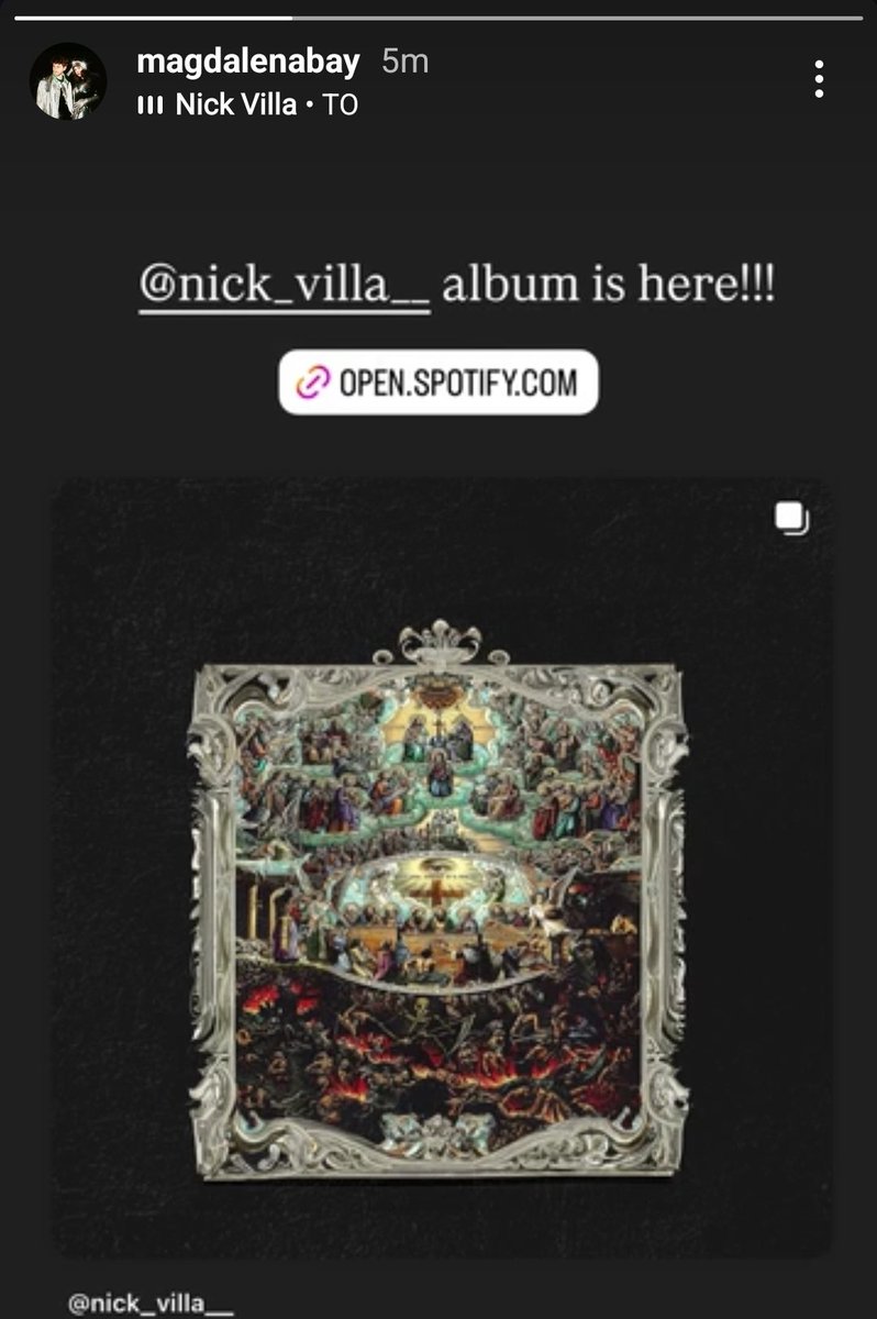 magbaydata's tweet image. 🌐 - Magdalena Bay promotes drummer Nick Villa's album in latest instagram story.
Listen now: open.spotify.com/album/49OZOJJ9…