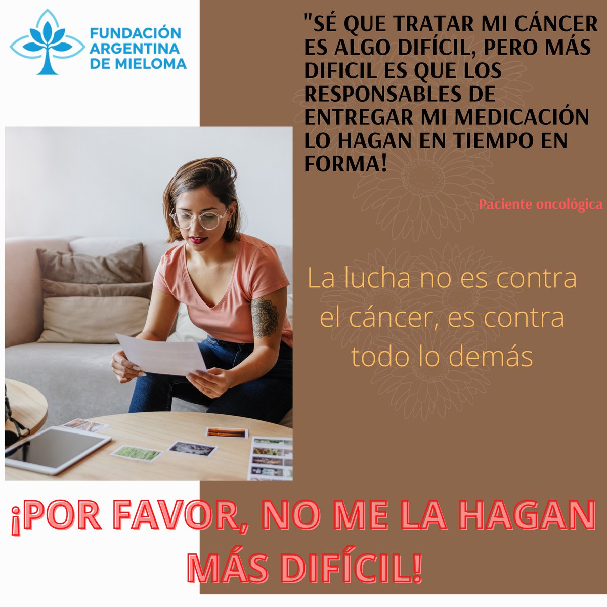#IAPOS obstaculiza tratamiento de paciente. Piden estudios complementarios, hacen observaciones a médico tratante, (que responde de inmediato)  y vuelven a preguntar lo mismo, o sugieren otra medicación. El #cáncer NO espera.