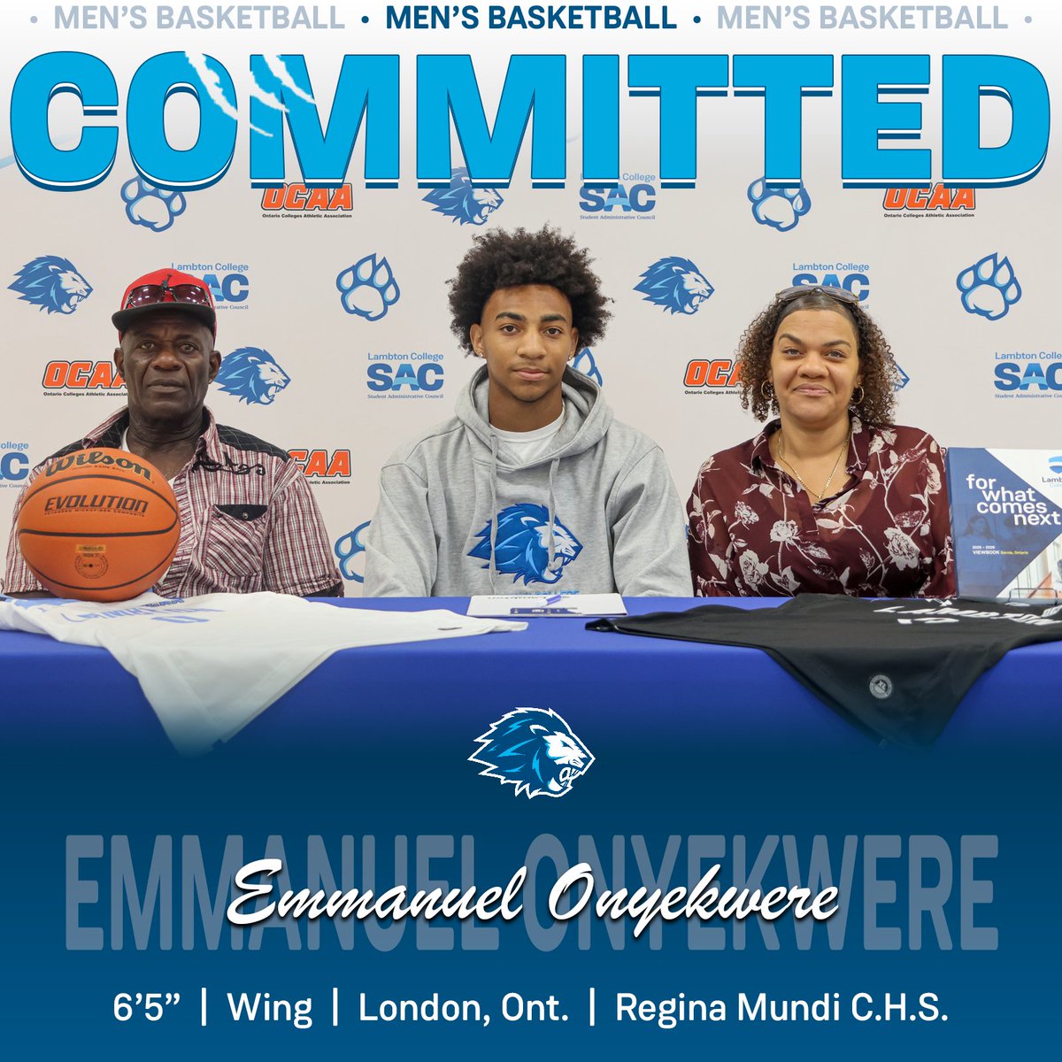 Committed.

We're thrilled to announce the commitment of wing Emmanuel Onyekwere to the Lambton Men's Basketball Program!

Onyekwere comes to Lambton College by way of Regina Mundi C.H.S. in London.

🔗: lclions.ca/sports/mbkb/20…

Welcome to The Den, Emmanuel!

#DefendTheDen