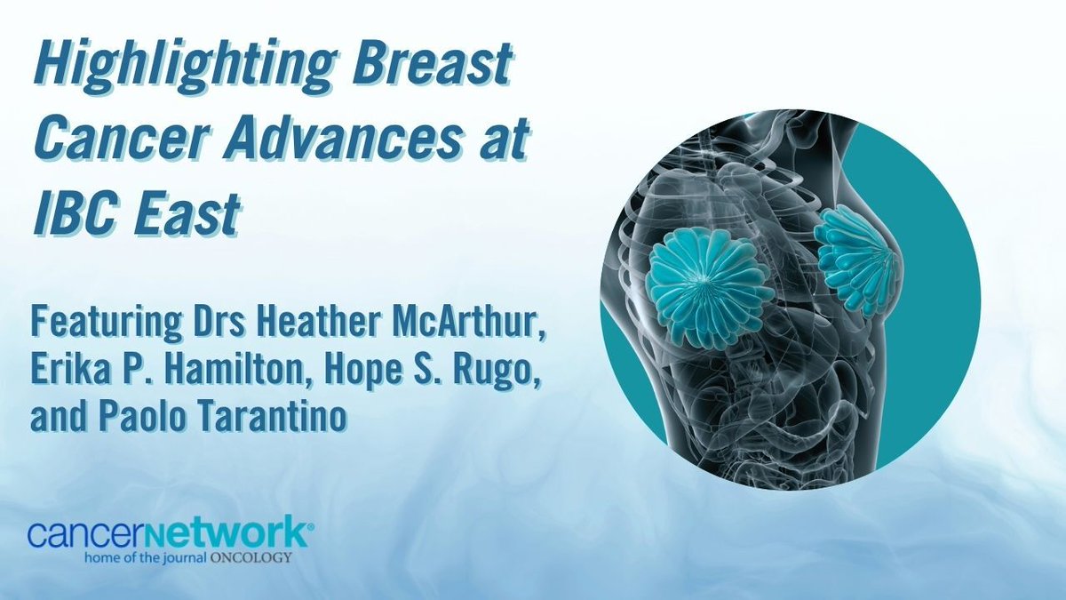 CancerNetwrk's tweet image. 🎥 Our most recent youtube video features breaking data from IBC East and conversations with leading breast cancer oncologists 🎥
Check it out here: hubs.li/Q03y20Ky0
#bcsm | @gotoPER