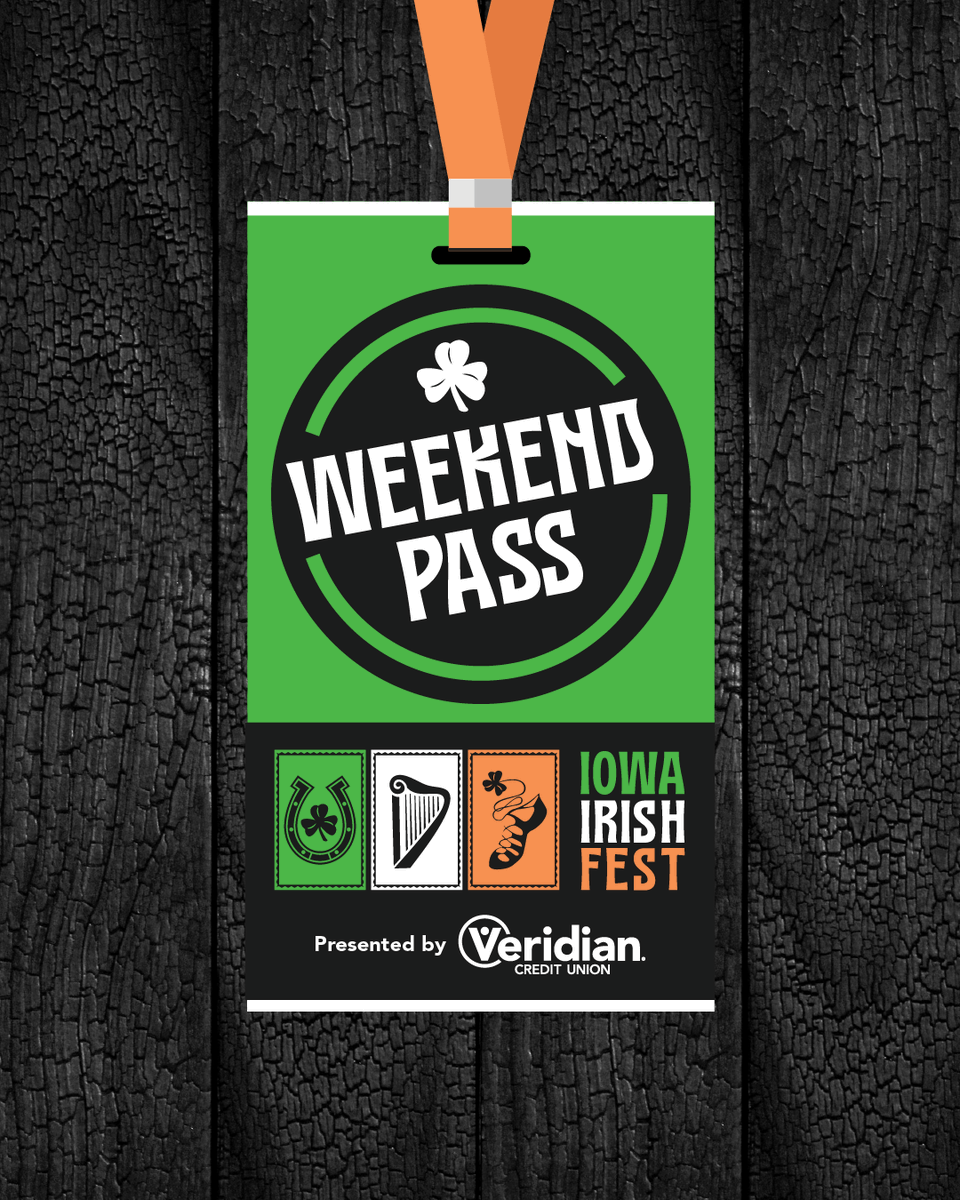 Iowa Irish Fest presented by Veridian is happening soon - August 1-3! Be sure to stop at any of our branches in the state of Iowa to purchase a weekend pass to save on admission. Weekend passes are $30 in advance and will be $35 at the event.