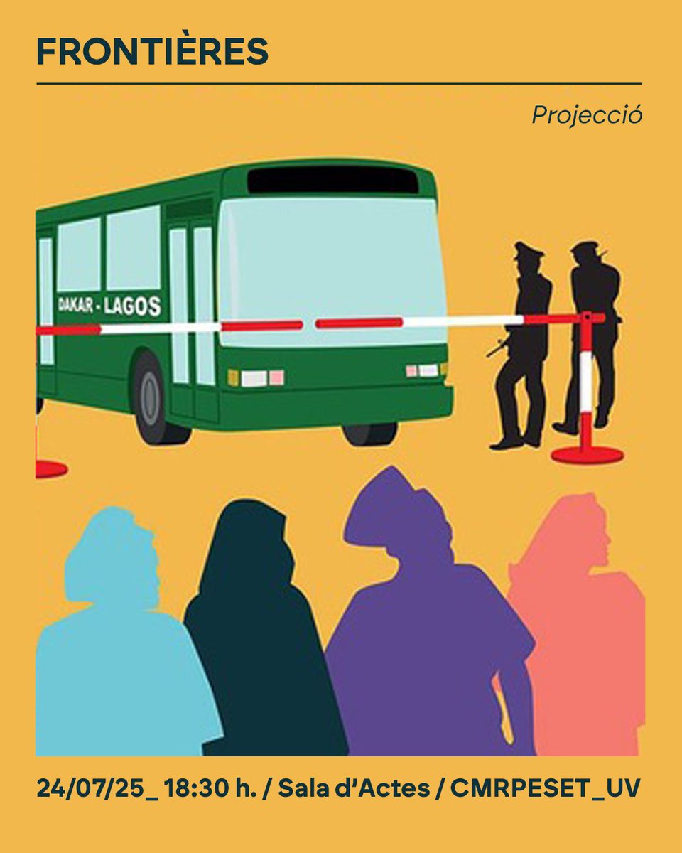 Frontières
Projecció de Frontières de Apolline Traoré, 2017, 90'
Col·loqui posterior amb Ángela Nzambi i Beatriz Mbula.
24 de juliol, 18:30h &gt; Sala d'Actes