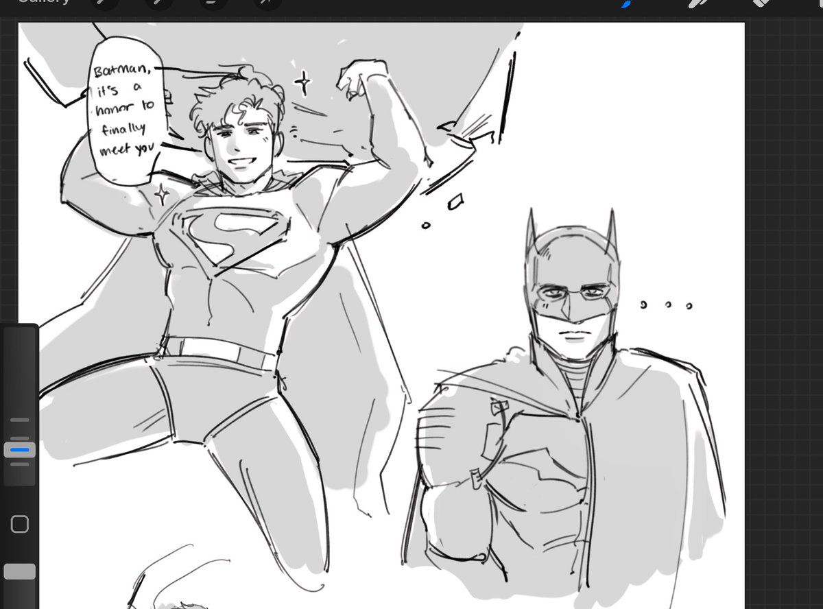hiikeu's tweet image. Some superbat doodles kinda crazy seeing them everywhere now considering they’re such an ancient ship lmao