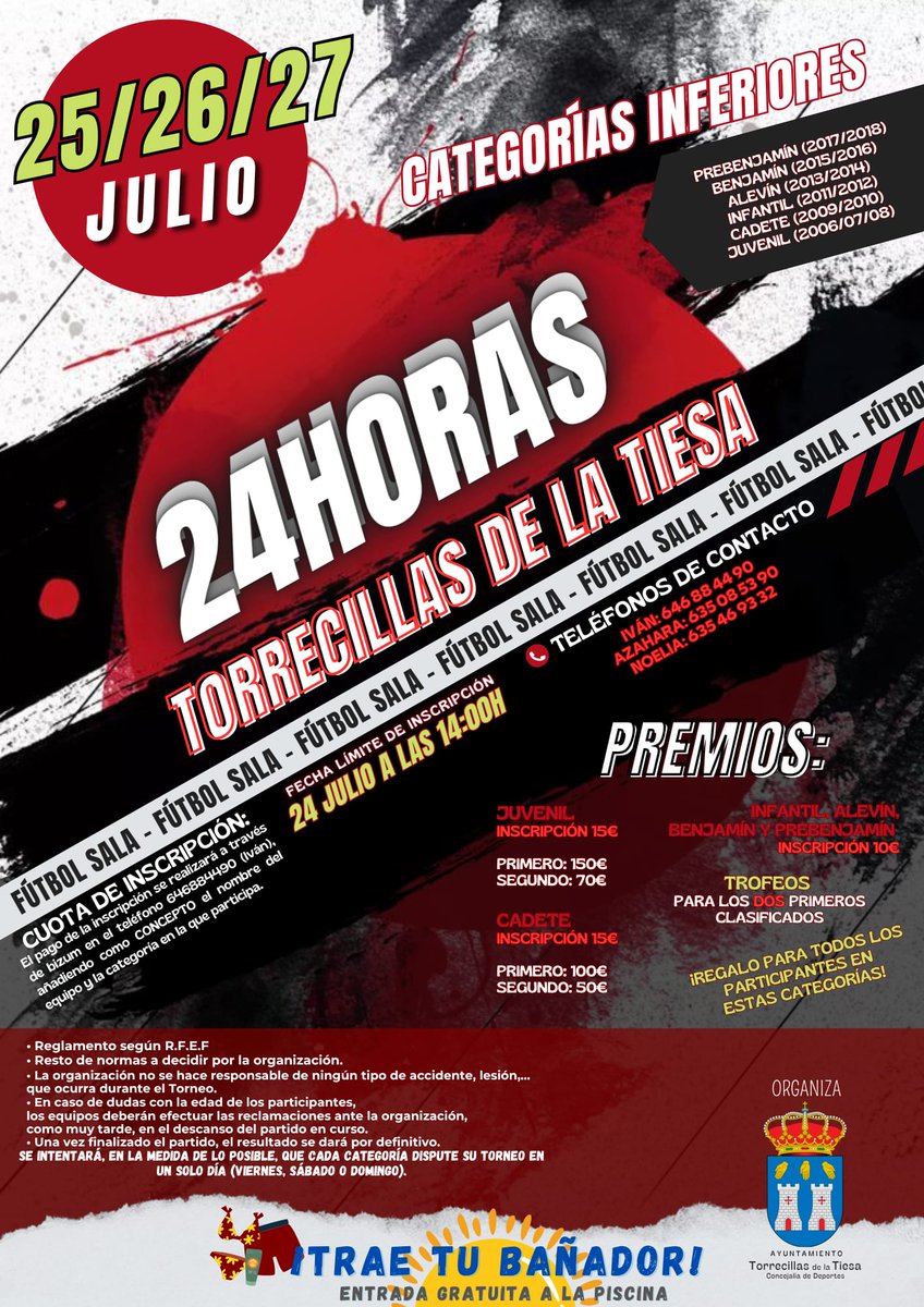 Entramos en semana!!! ⚽⚽
Categorías Inferiores