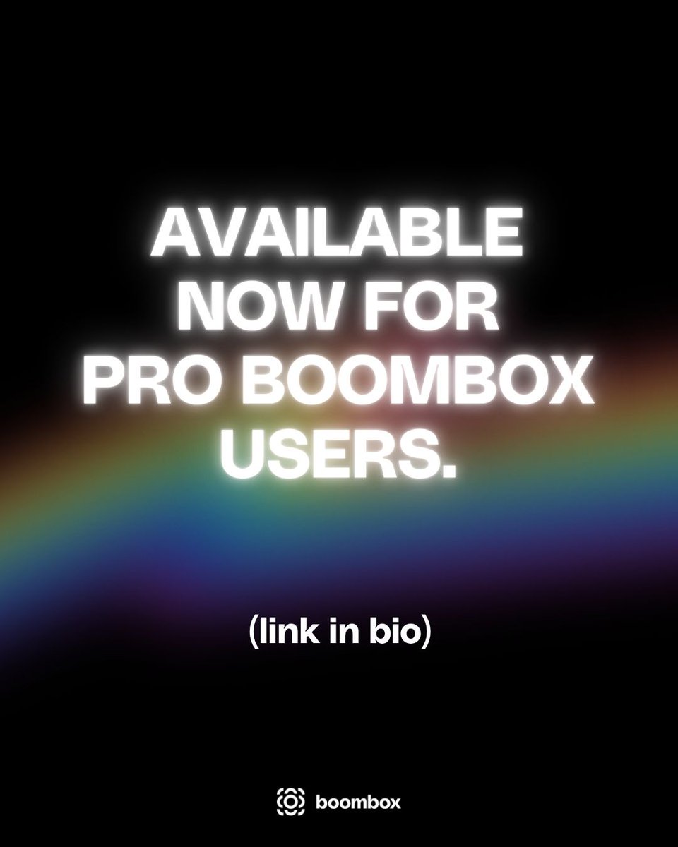 Discovery made seamless! Promote your music and grow your audience with Boombox Playlist Embed 👾

✅ Increase Exposure
✅ Present Professionally
✅ Drive Streams and Engagement

Playlist Embed is now available for Pro Users and up. Try it out today!

#boombox #playlist #embed