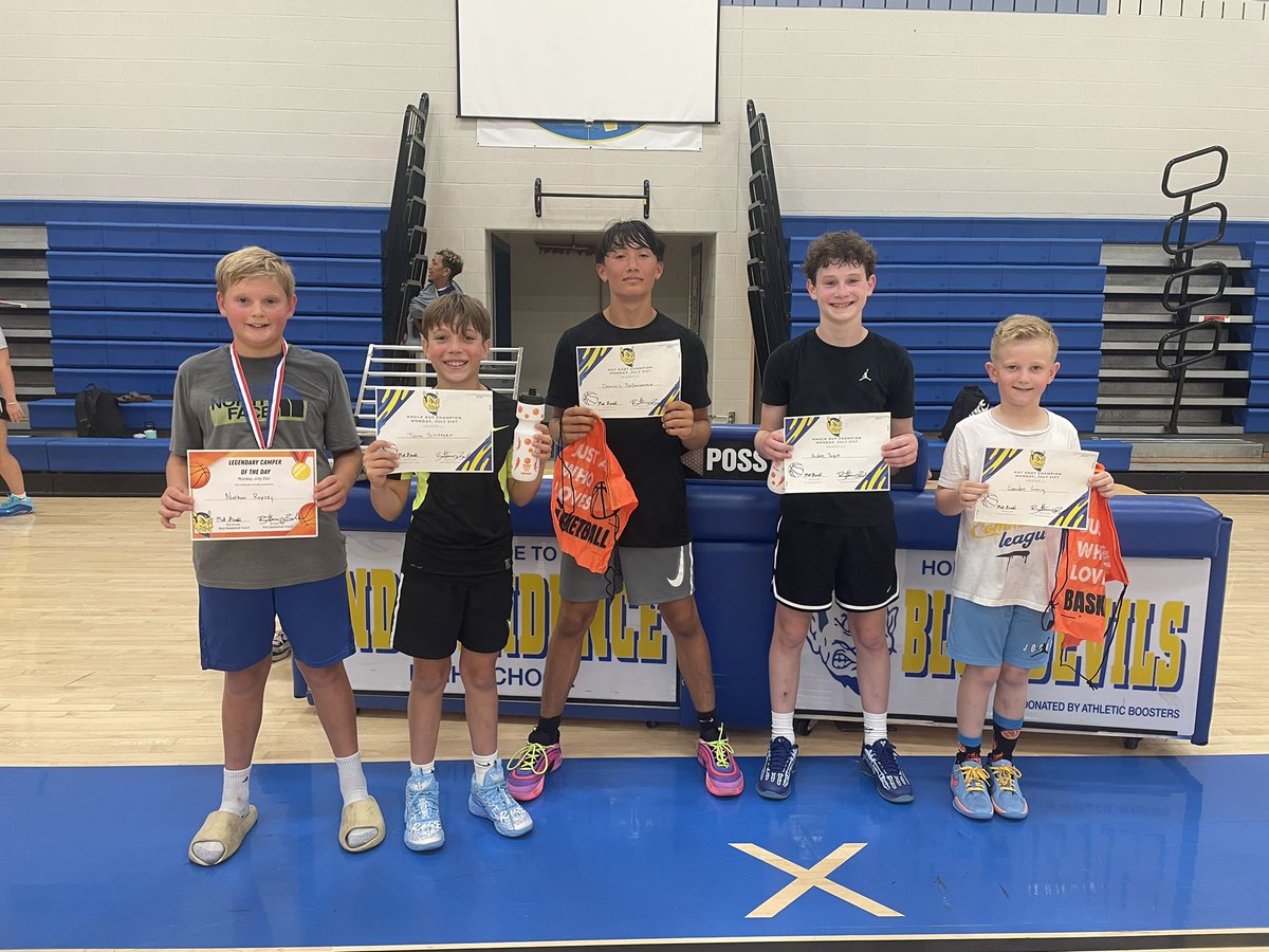 Indy Girls Basketball (@indy_gbb) on Twitter photo Day 1 of camp âś…
Check out our winners for today for knock out, hot shot, and camper of the day! Can’t wait for day 2 tomorrow with CRAZY hair! Let’s see how wild we can get!
<a href="/Indy_BoysHoops/">Indy Boys Basketball</a> <a href="/IndyBlueDevils/">Independence Sports</a> Day 1 of camp âś…
Check out our winners for today for knock out, hot shot, and camper of the day! Can’t wait for day 2 tomorrow with CRAZY hair! Let’s see how wild we can get!
<a href="/Indy_BoysHoops/">Indy Boys Basketball</a> <a href="/IndyBlueDevils/">Independence Sports</a>