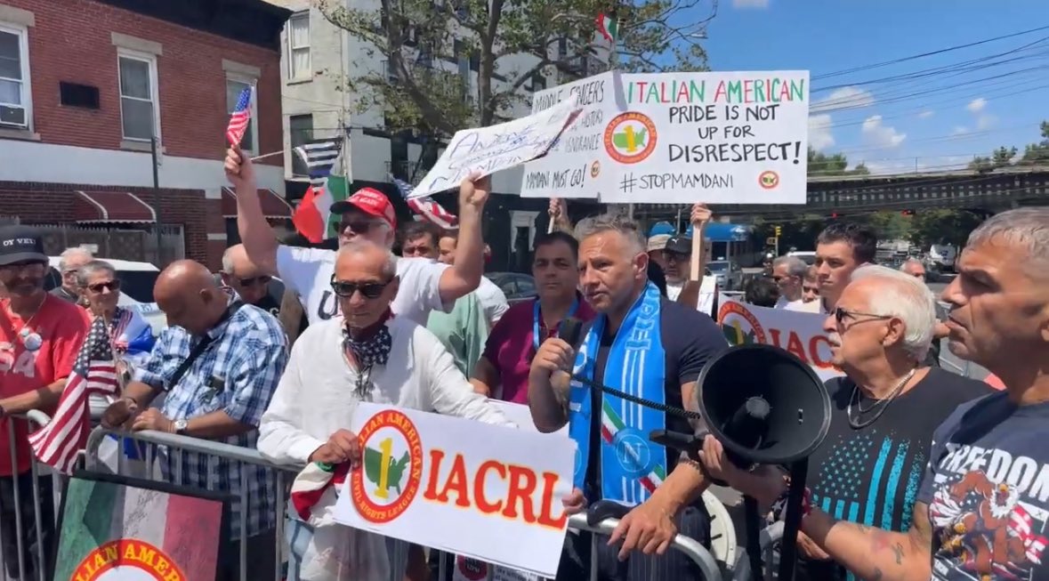 TheIACRL's tweet image. The Italian American Civil Rights League, on the frontlines protecting New York City vs. DISGRACEFUL FAKE ITALIANS who call themselves @Italians4Zohran