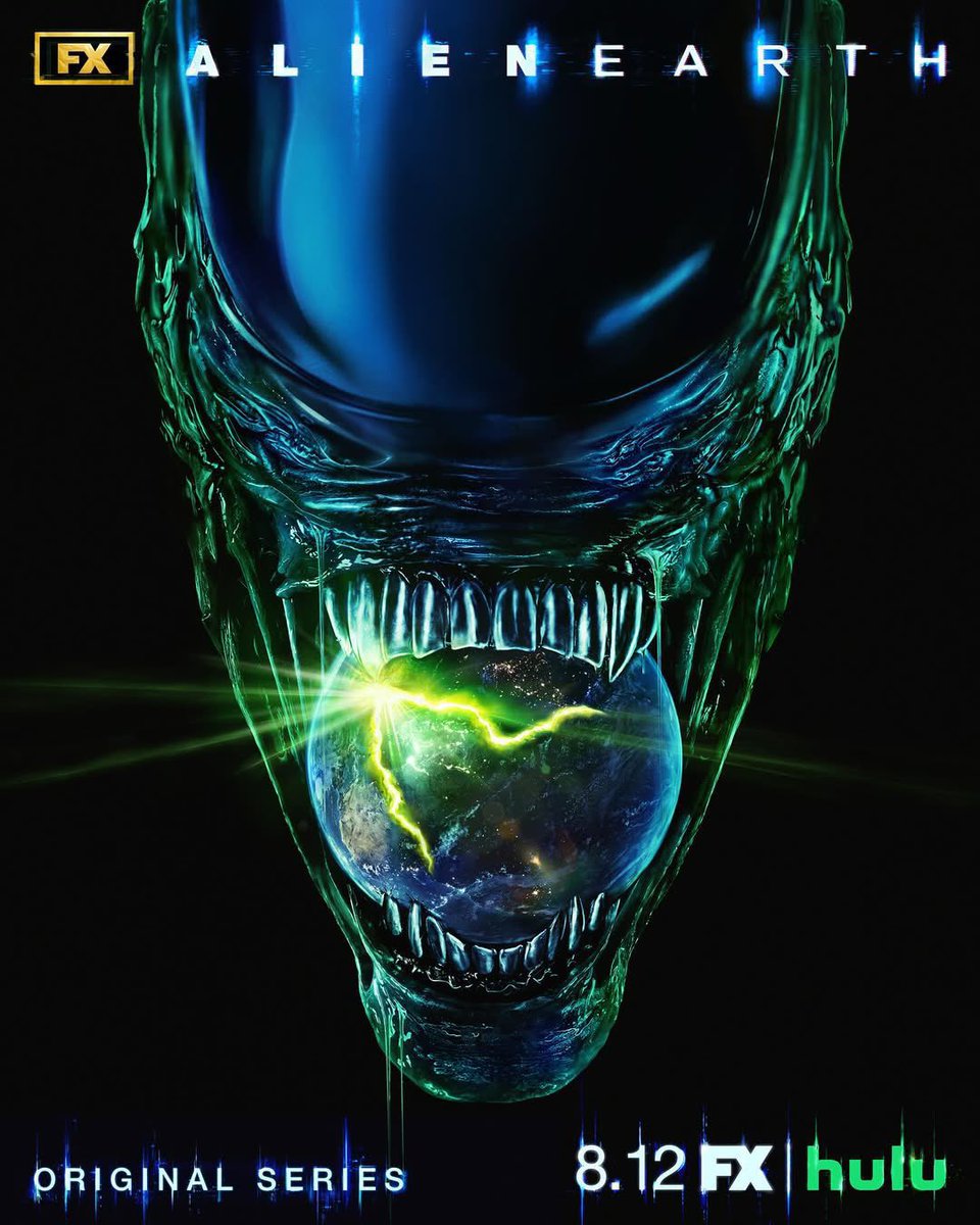 theholofiles's tweet image. New poster art for the upcoming series ALIEN: EARTH