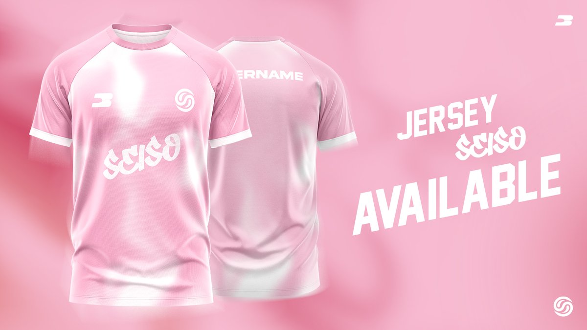 ✨ NOUVEAU DROP ✨
Le maillot officiel SEISO est enfin dispo ! 💖⚪
Un design unique, une touche clean, et l’élégance à la Seiso 👕
Personnalisable, stylé, et prêt pour la win.

🛒 Disponible maintenant : breakday.shop/pages/seiso-e-…

#Seiso #Esport #JerseyDrop #StaySeiso