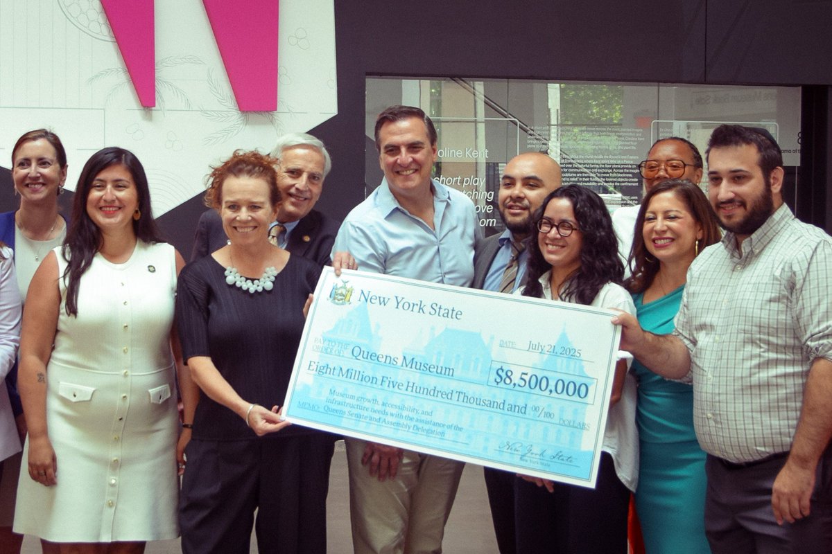 SenGianaris's tweet image. I am proud to work with my Senate and Assembly colleagues to provide the Queens Museum with $8.5 million for the creation of a new children's museum, accessibility upgrades, additional gallery space, and so much more for New Yorkers to enjoy!