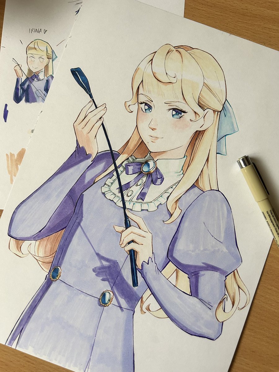 Floof drawing with markers??? Crazy timeline #floofocs