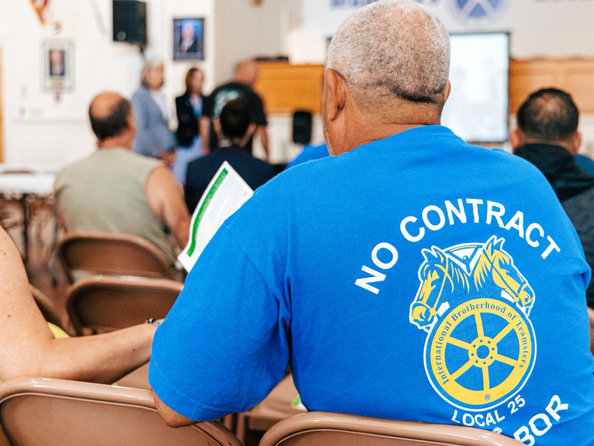 WhipKClark's tweet image. The way we secure progress is by standing together. Proud to stand in solidarity with @Teamsters25 as they fight for the wages and benefits they deserve.