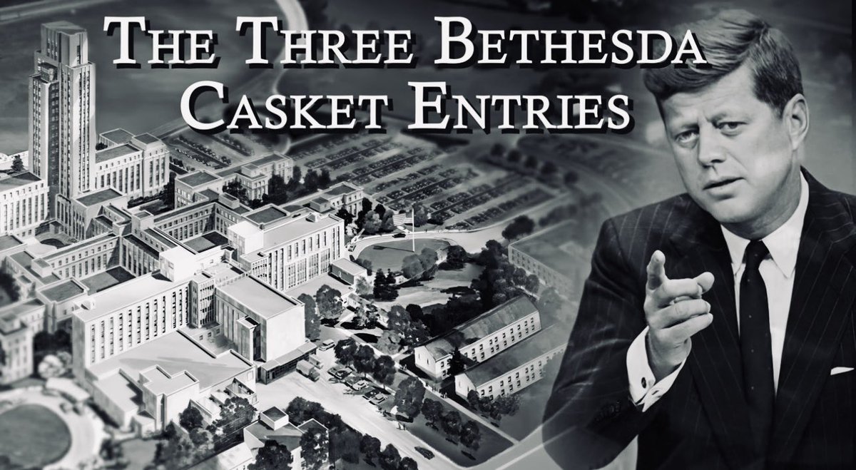 JFKChokeholds's tweet image. The ARRB’s former Chief Military Analyst just released an important new documentary on 3 separate JFK casket entries at Bethesda Naval Hospital on 11/22/1963. 

Horne presents new photographic evidence to prove chain of custody problems with JFK’s body. 

youtu.be/iMl3zCOXk8s?si…